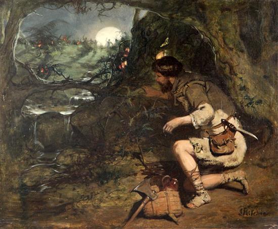 John Ritchie (fl.1857-1875) Midsummer Nights Dream 10 x 12in., unframed